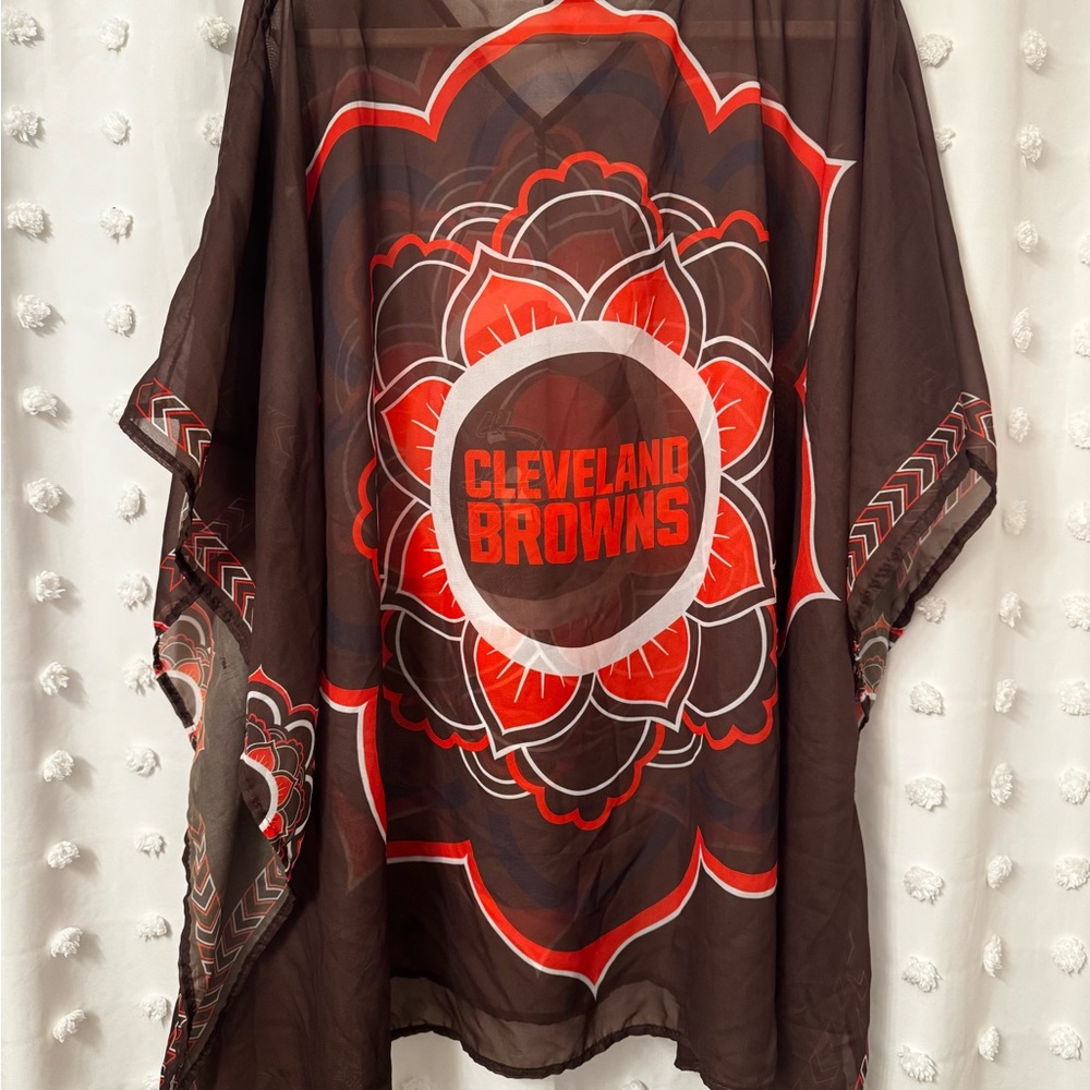 Littlearth Trace Caftan One Size Officially Licensed Team Spirit Coverup - Picture 4 of 5